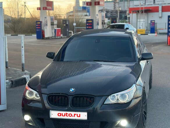 2003 BMW 5 серии 545i V (E60/E61), чёрный - вид 5