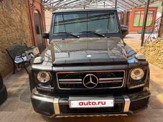 2016 Mercedes-Benz G-Класс AMG 63 AMG I (W463) Рестайлинг 3, чёрный, 5900000 рублей, вид 1