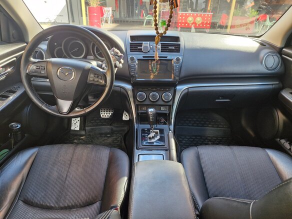2012 Mazda 6 II (GH) Рестайлинг, серый, 1250000 рублей - вид 12