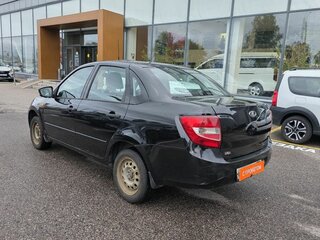 2014 Lada (ВАЗ) Granta I, чёрный, 259000 рублей, вид 3