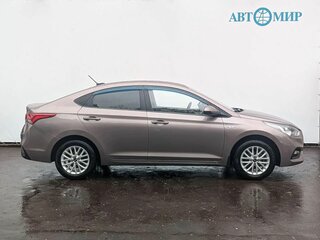 2019 Hyundai Solaris II, коричневый, 949000 рублей, вид 4