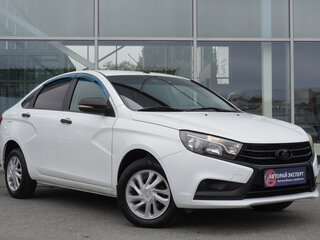 2017 Lada (ВАЗ) Vesta I, белый, 740000 рублей, вид 3