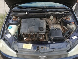2008 Lada (ВАЗ) Kalina I, синий, 320000 рублей, вид 5