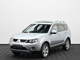 2007 Mitsubishi Outlander II, серебристый, 729000 рублей, вид 3