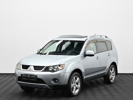 2007 Mitsubishi Outlander II, серебристый, 779000 рублей, вид 3
