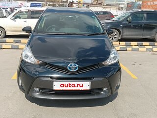 2016 Toyota Prius Alpha I (ZVW40/41) Рестайлинг, чёрный, 1250000 рублей, вид 2