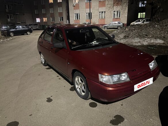 2007 Lada (ВАЗ) 2112, красный, 250000 рублей - вид 2