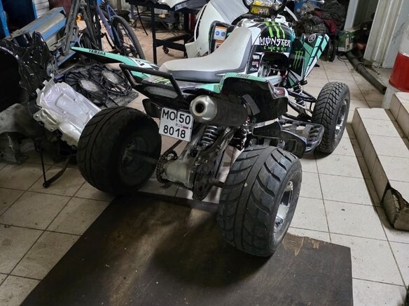 2013 Yamaha Raptor YFM700, синий, 950000 рублей - вид 8
