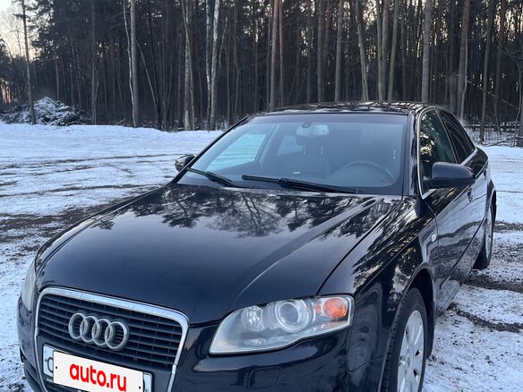 2007 Audi A4 III (B7), чёрный, 550000 рублей