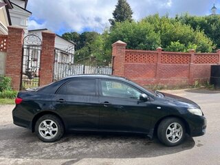 2008 Toyota Corolla AMT X (E140, E150), чёрный, 595000 рублей, вид 4