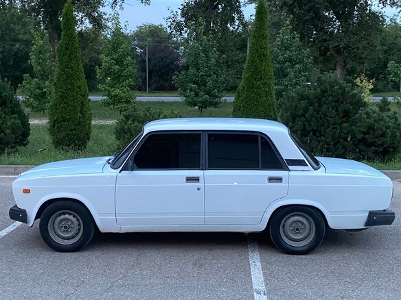 2007 Lada (ВАЗ) 2107, белый - вид 7