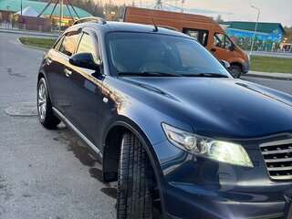 2007 Infiniti FX35 I (S50) Рестайлинг, синий, 1190000 рублей, вид 2