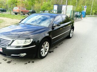 2008 Volkswagen Phaeton 5-Seater I, чёрный, 1200000 рублей, вид 3
