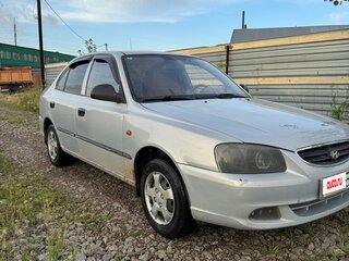 2011 Hyundai Accent ТагАЗ II, серебристый, 450000 рублей, вид 2