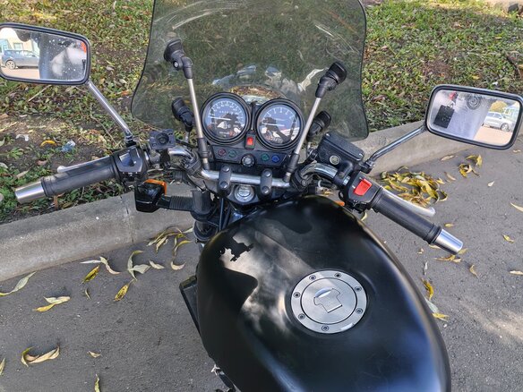1995 Honda NTV 650, чёрный, 350000 рублей - вид 6
