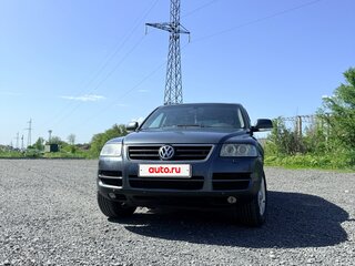 2003 Volkswagen Touareg I, серый, 850000 рублей, вид 3