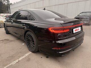 2018 Audi A8 Long 55 TFSI IV (D5), чёрный, 3900000 рублей, вид 3