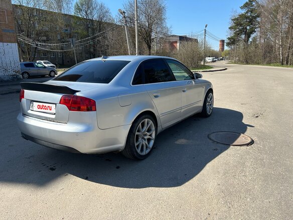 2005 Audi A4 16V III (B7), серебристый, 800000 рублей - вид 5
