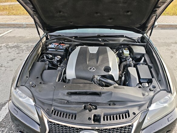 2012 Lexus GS 250 IV, чёрный - вид 16