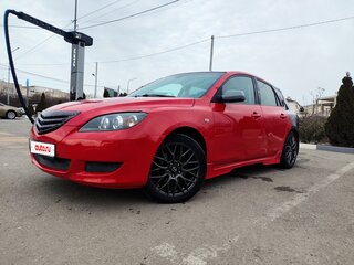 2008 Mazda 3 I (BK) Рестайлинг, красный, 400000 рублей, вид 1