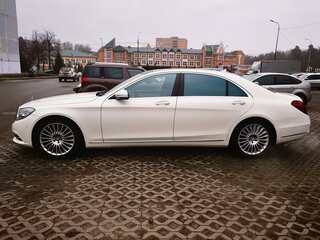 2015 Mercedes-Benz S-Класс 500 VI (W222, C217), белый, 5197000 рублей, вид 3