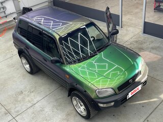 1997 Toyota RAV4 I (XA10), зелёный, 650000 рублей, вид 3