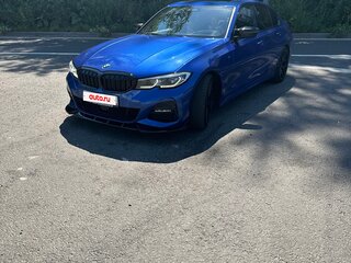 2020 BMW 3 серии 320d VII (G2x), синий, 3550000 рублей, вид 4