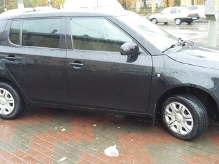 2014 Skoda Fabia II Рестайлинг, чёрный, 640000 рублей, вид 5