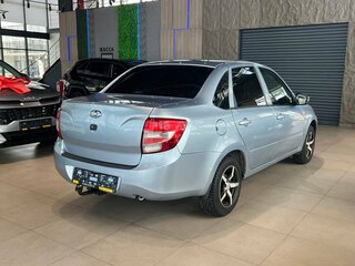 2014 Lada (ВАЗ) Granta I, голубой, 455000 рублей, вид 4