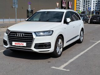 2019 Audi Q7 II (4M), белый, 4800000 рублей, вид 3