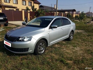 2014 Skoda Rapid I, серебристый, 970000 рублей, вид 1