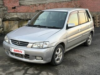 2001 Mazda Demio I (DW), серебристый, 169000 рублей, вид 1