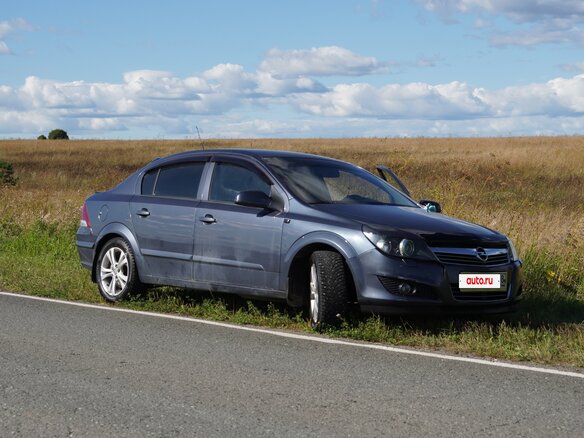 2008 Opel Astra H Рестайлинг, синий, 435000 рублей - вид 2
