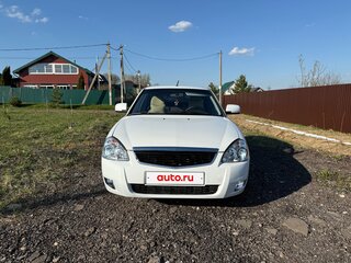 2014 Lada (ВАЗ) Priora I Рестайлинг, белый, 525000 рублей, вид 2
