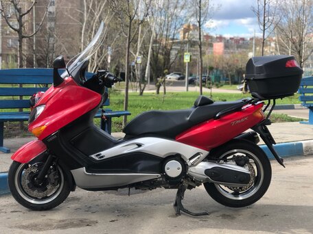 2009 Yamaha TMAX, красный, 395000 рублей, вид 5