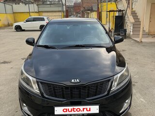2012 Kia Rio III, чёрный, 606000 рублей, вид 3