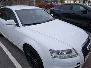 2010 Audi A6 III (C6) Рестайлинг, белый, 1100000 рублей, вид 2