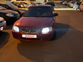 2006 Hyundai Accent ТагАЗ II, красный, 500000 рублей, вид 1