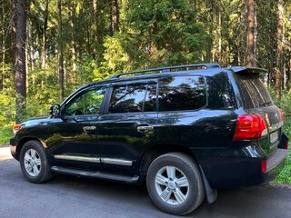 2013 Toyota Land Cruiser 200 Series Рестайлинг 1, чёрный, 2850000 рублей, вид 5