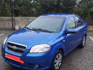 2010 Chevrolet Aveo I Рестайлинг, синий, 625000 рублей, вид 1