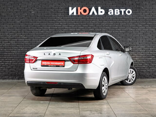 2019 Lada (ВАЗ) Vesta I, серый, 900000 рублей, вид 4