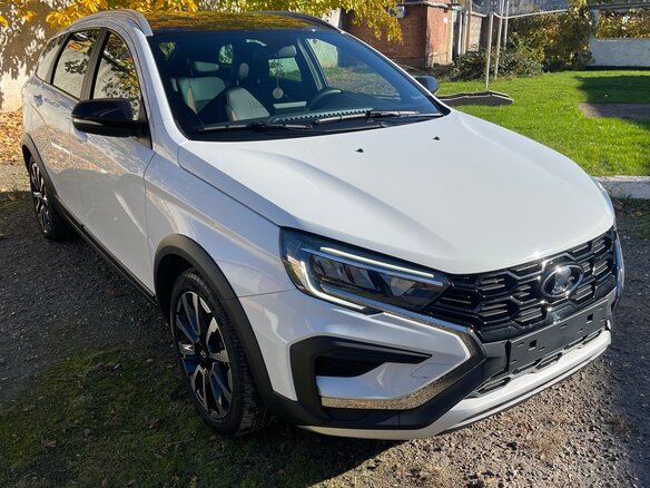 2024 Lada (ВАЗ) Vesta SW Cross I Рестайлинг (NG), белый, 1620000 рублей - вид 7
