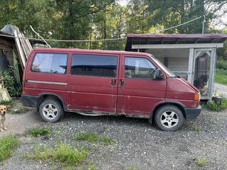 1993 Volkswagen Transporter T4, пурпурный, 160000 рублей, вид 3