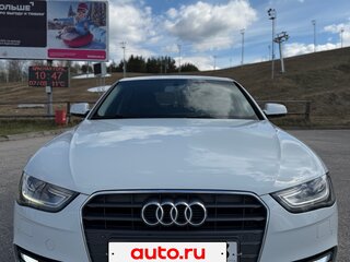 2013 Audi A4 IV (B8) Рестайлинг, белый, 1425000 рублей, вид 3