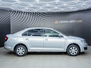 2018 Skoda Rapid I Рестайлинг, серебристый, 600000 рублей, вид 5