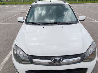 2014 Lada (ВАЗ) Kalina II, белый, 590000 рублей, вид 3