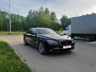2009 BMW 7 серии Long 750Li xDrive V (F01/F02/F04), чёрный, 900000 рублей, вид 4