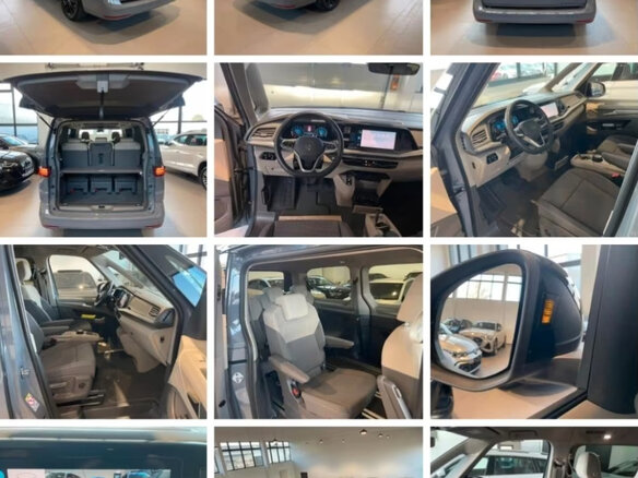 2022 Volkswagen Multivan T7, серый, 4338612 рублей - вид 7