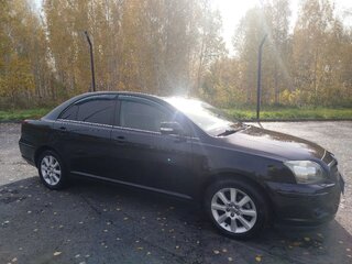 2008 Toyota Avensis II Рестайлинг, чёрный, 950000 рублей, вид 4