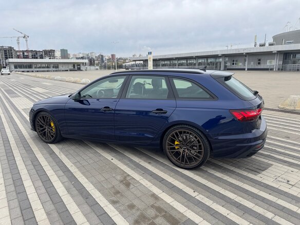 2020 Audi A4 35 TFSI V (B9) Рестайлинг, синий, 3420000 рублей - вид 19